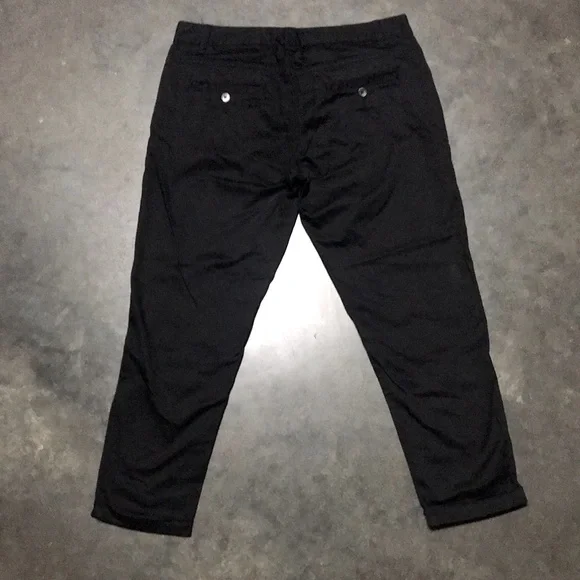 Calvin Klein Jeans black crop pants size 6 - Picture 4 of 9